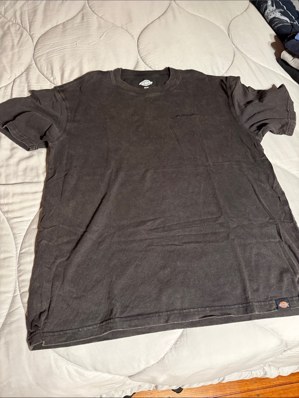 Dickies Black Short Sleeve Crewneck Logo Tee